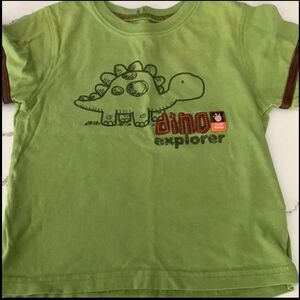 Carter’s | Boys Green Dinosaur Long Sleeve T Shirt Size 24M